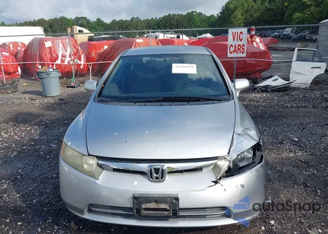 2006 Honda Civic Lx из США, поврежденный, VIN 1HGFA16536L051811